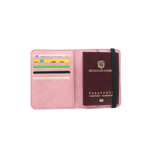 Porta pasaportes / Rosado