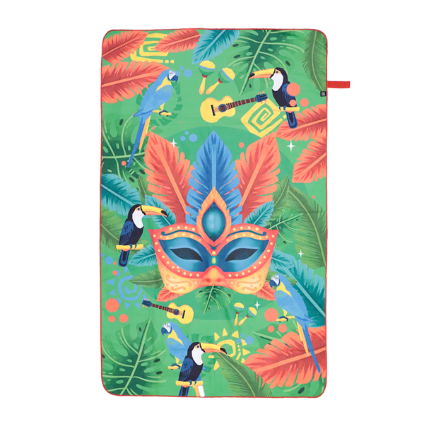 Toalla De Microfibra Sublimada / Carnaval de Río (Brasil)