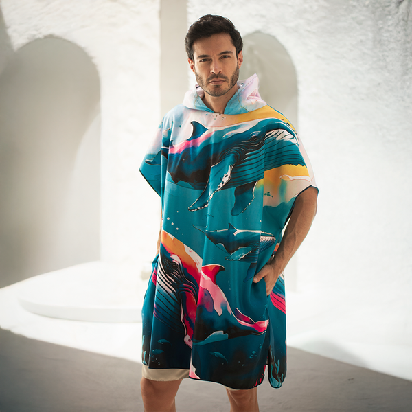 Poncho Microfibra / Festival de las ballenas Hermanus (Sudáfrica)