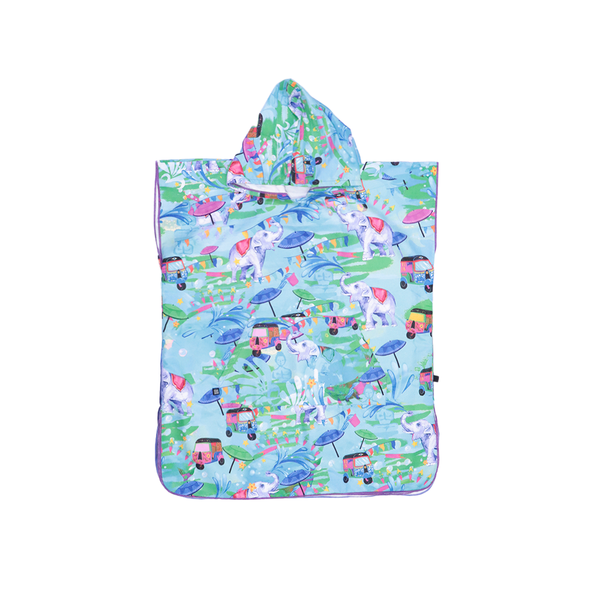 Poncho Microfibra Niño / Songkran (Tailandia)