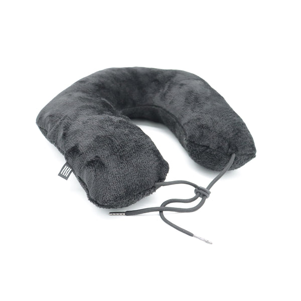 Almohada viajera rellenable / Negro