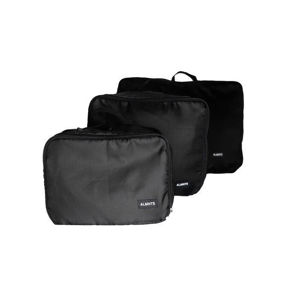 Kits organizadores de maleta / Negro